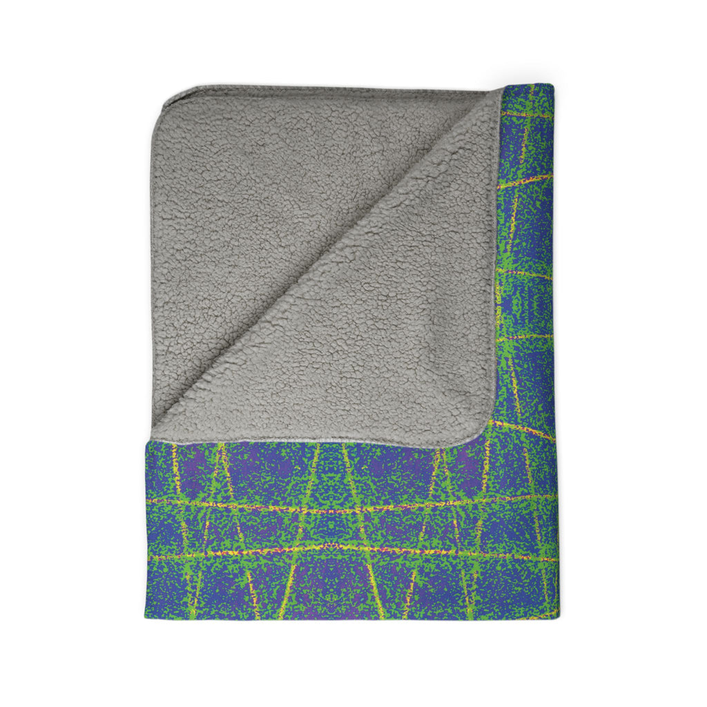 Static Fleece Sherpa Blanket
