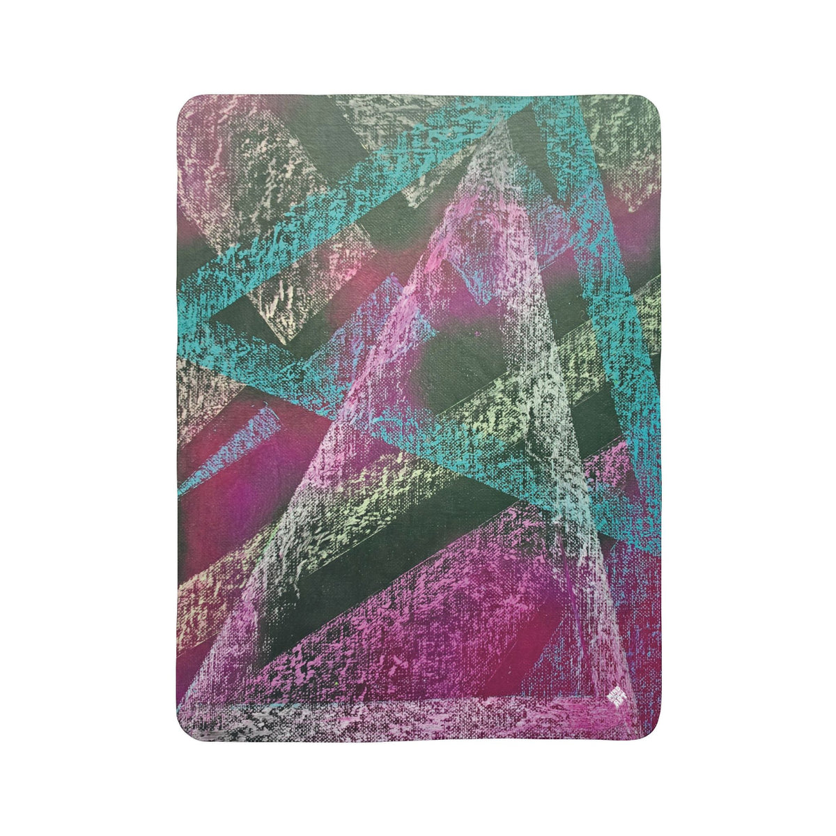 Believe Fleece Sherpa Blanket