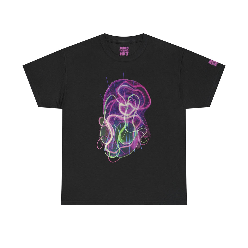Davy Jones (Electric Purple) Unisex Heavy Cotton Tee