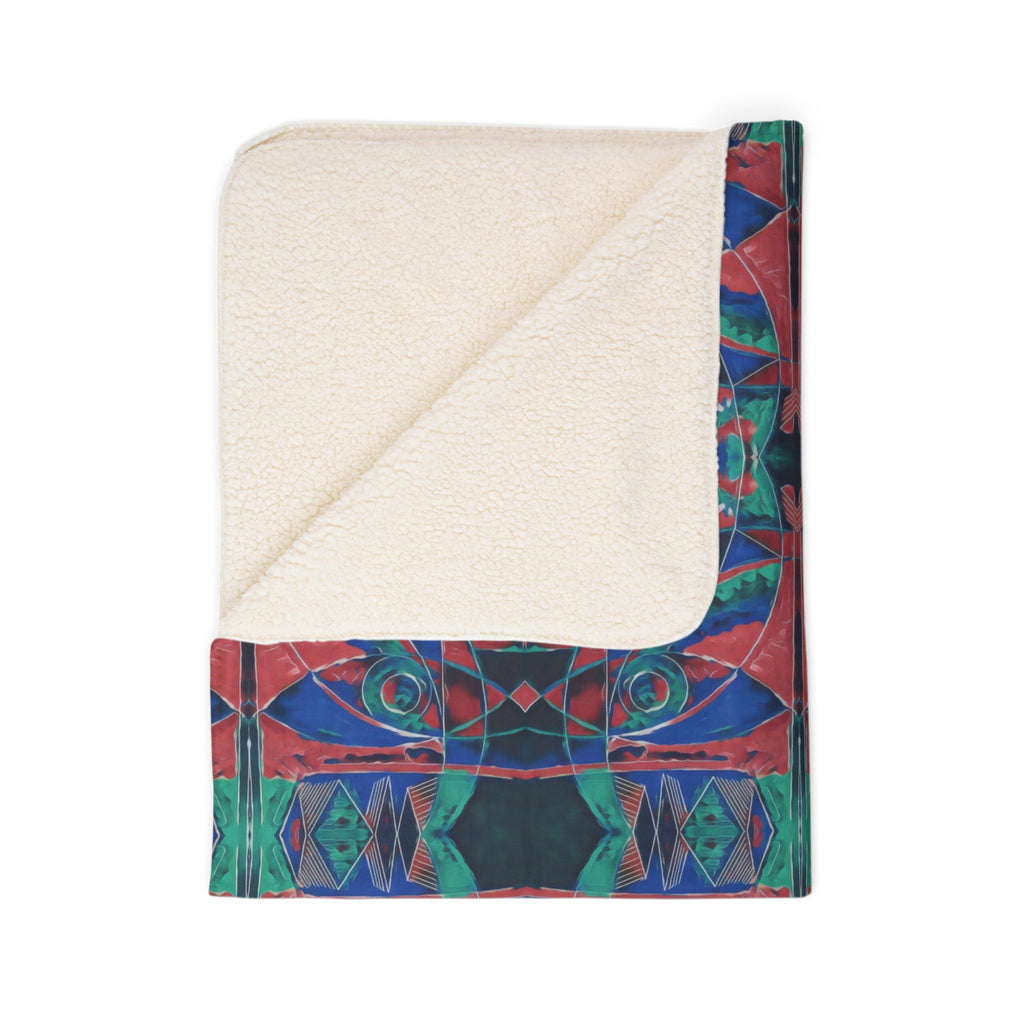 Soulshine (Mirror, V5) Fleece Sherpa Blanket