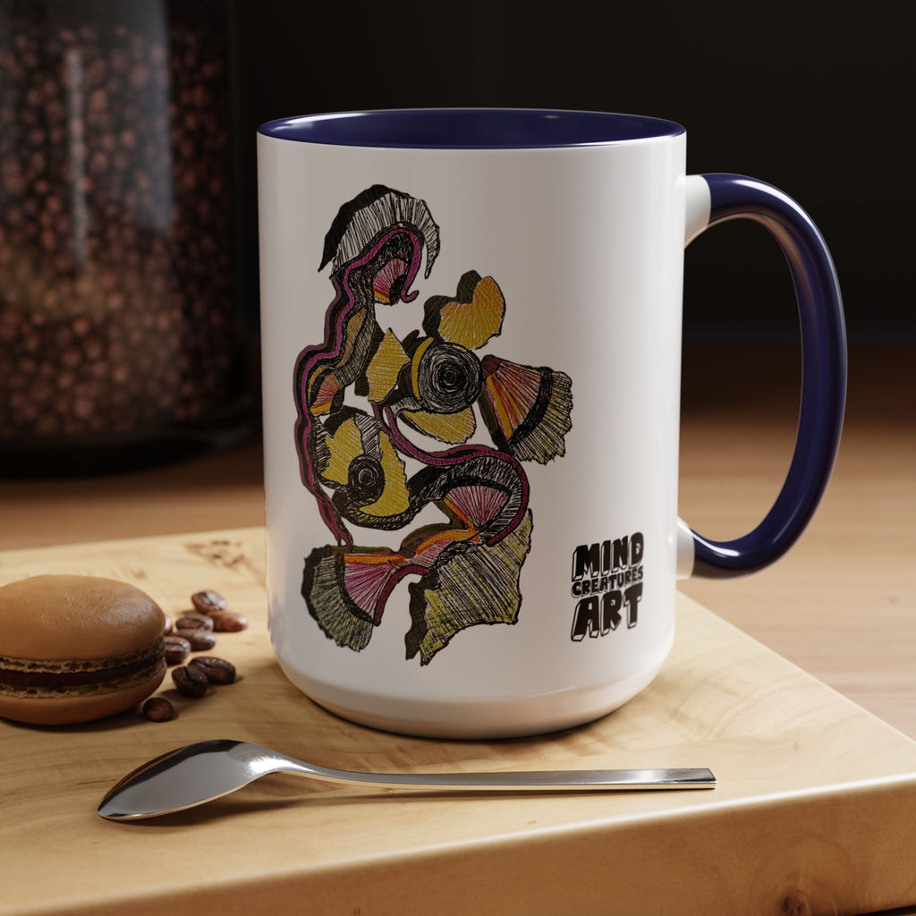 Crimson Teacher Accent Coffee Mug (11oz, 15oz)