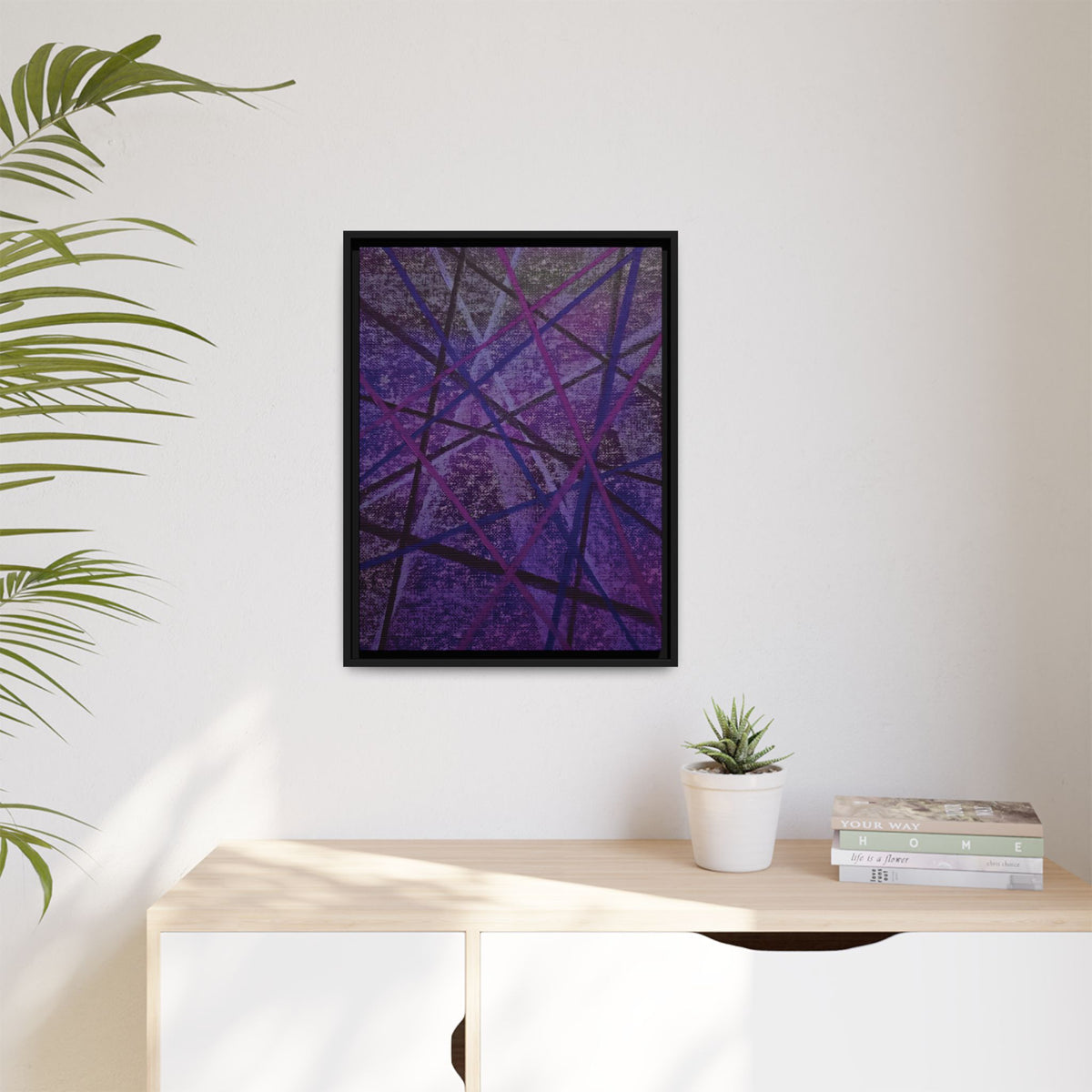 Knots (V2) Matte Canvas, Framed