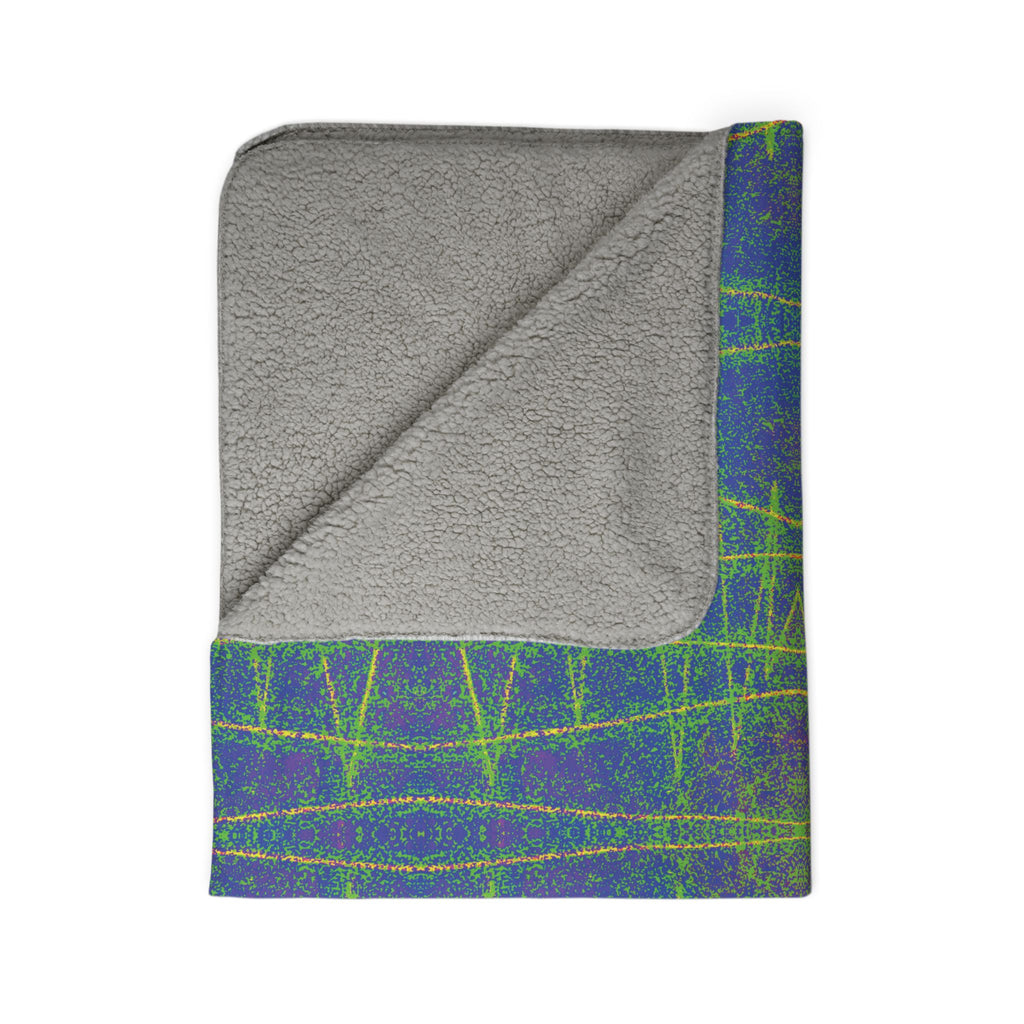 Static Fleece Sherpa Blanket