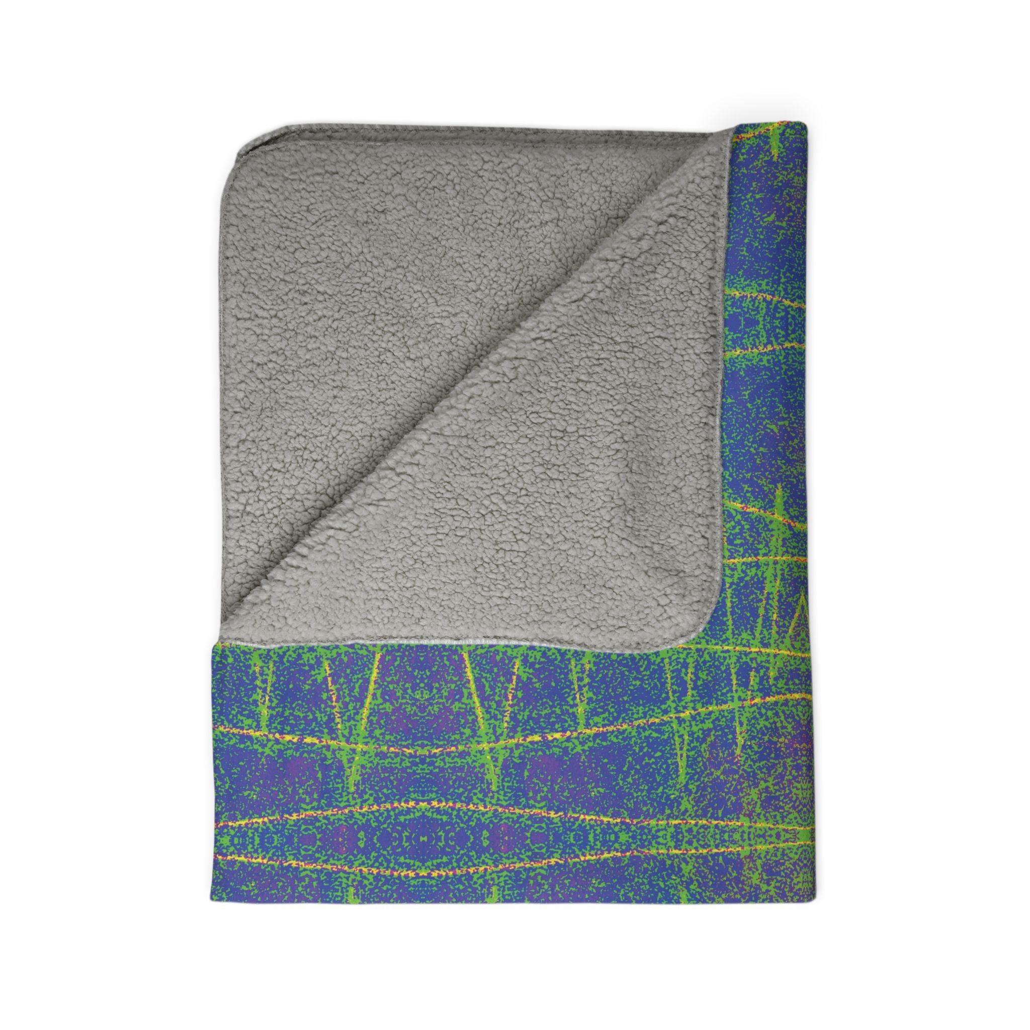 Static Fleece Sherpa Blanket