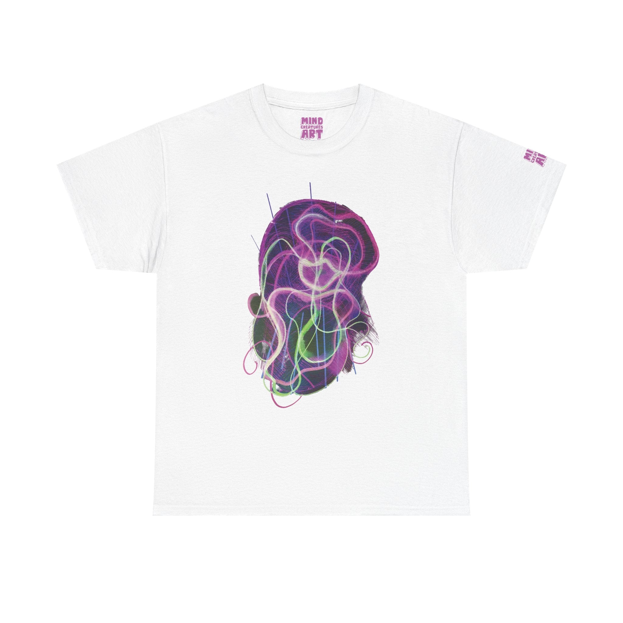 Davy Jones (Electric Purple) Unisex Heavy Cotton Tee