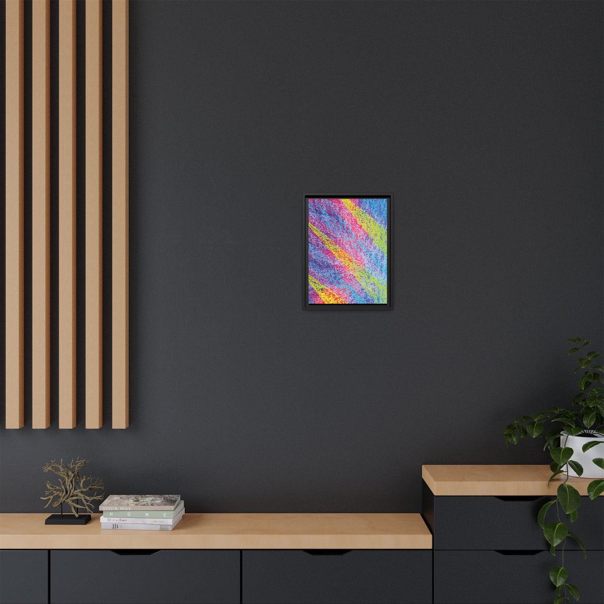 Spear Matte Canvas, Framed
