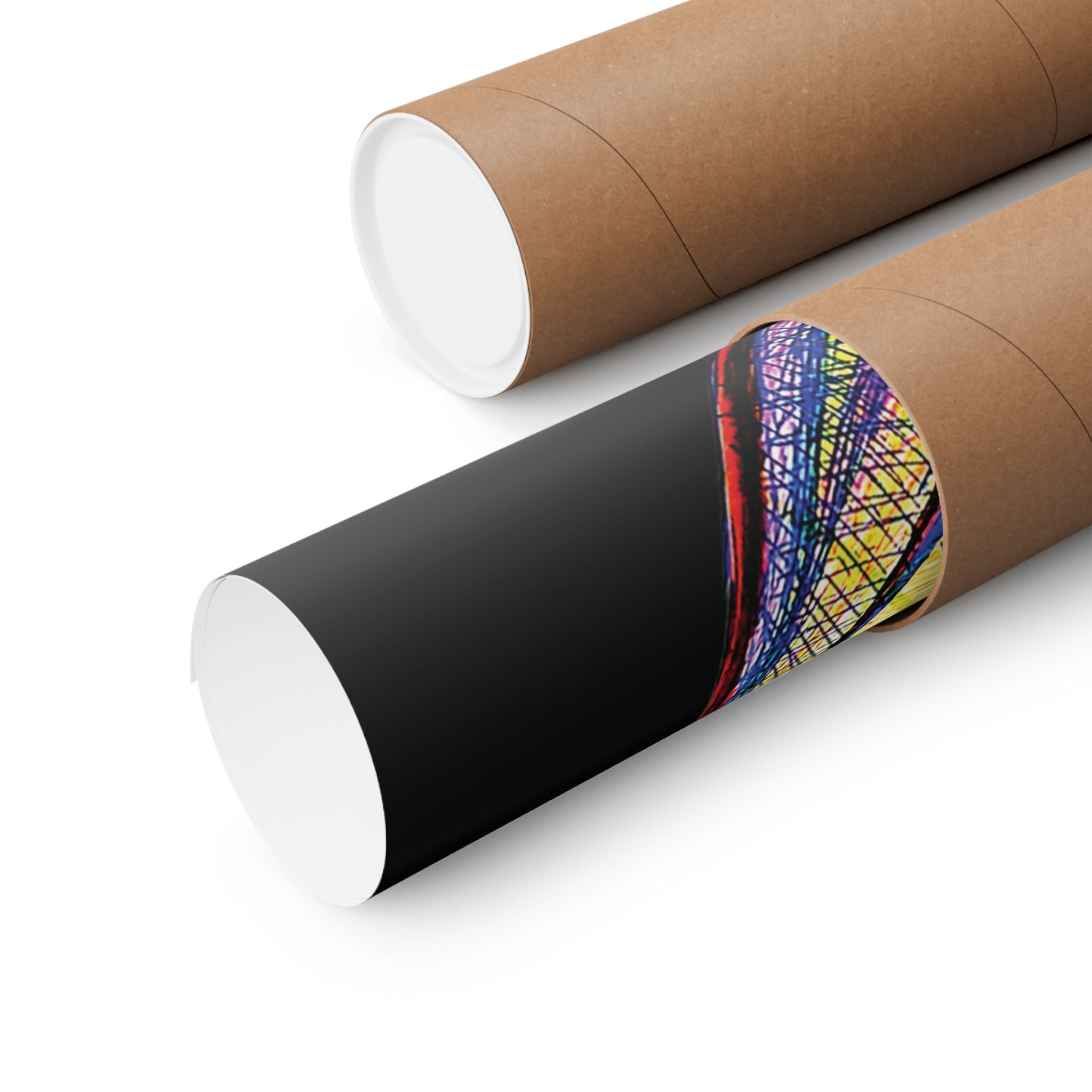 Renewal (Black Background) Matte Poster