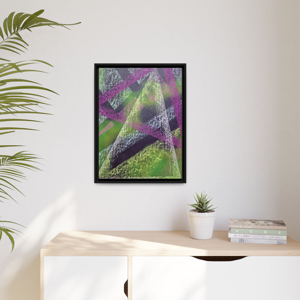 Believe (V4) Matte Canvas, Framed