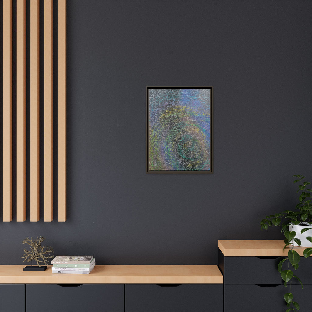 Iridescent (V2) Matte Canvas, Framed