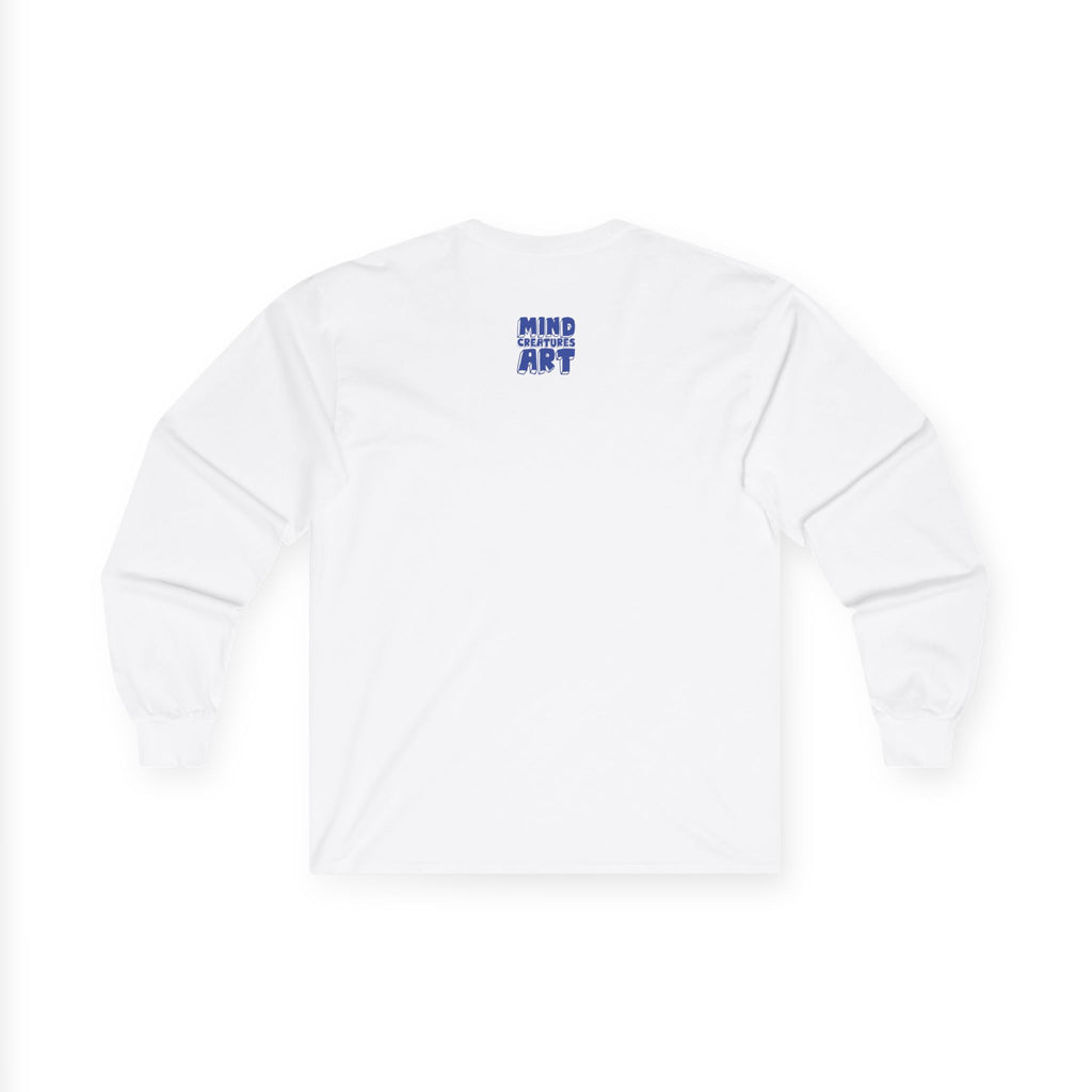 Who Are You? (Blue) Unisex Ultra Cotton Long Sleeve Tee