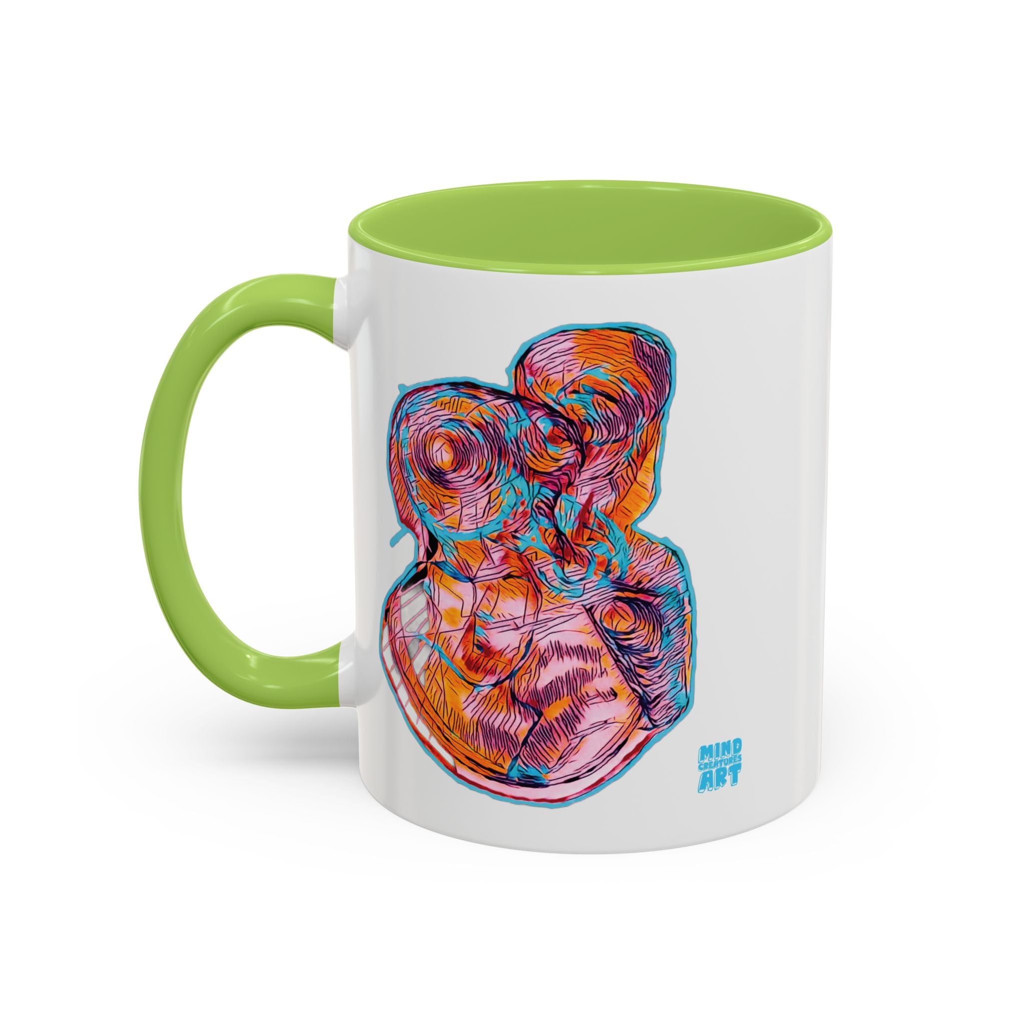 Curiosity (Pink) Accent Coffee Mug (11oz, 15oz)