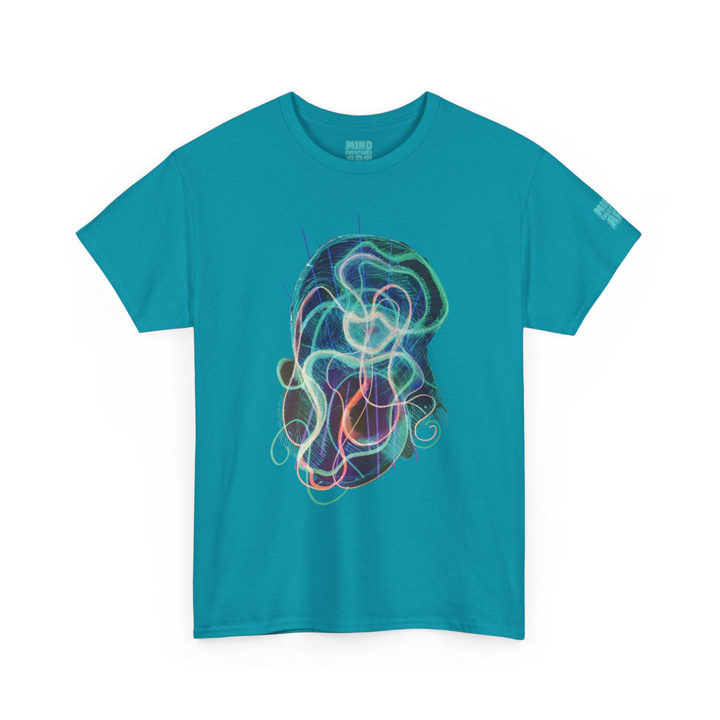 Davy Jones (Electric Teal) Unisex Heavy Cotton Tee
