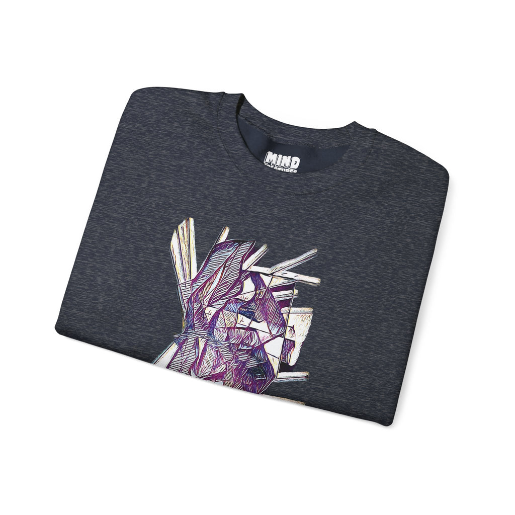 Lightspeed (Purple) Unisex Heavy Blend™ Crewneck Sweatshirt