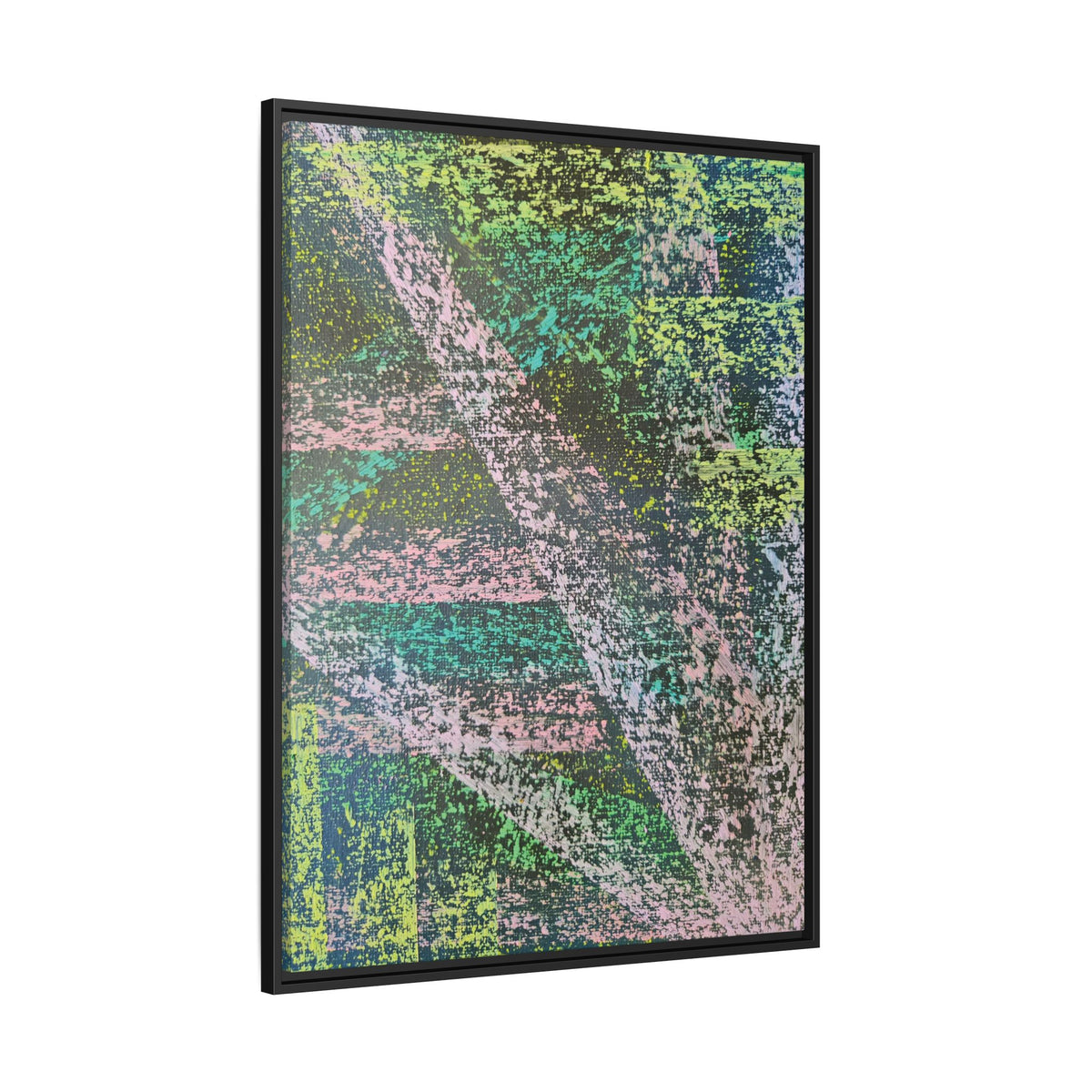 Stream Matte Canvas, Framed