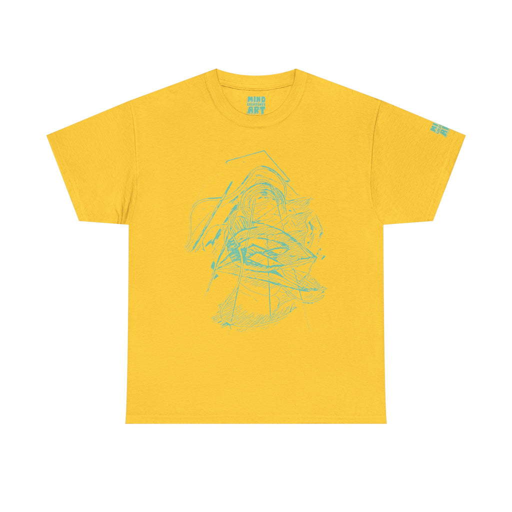 Dive Reflex (Teal) Unisex Heavy Cotton Tee