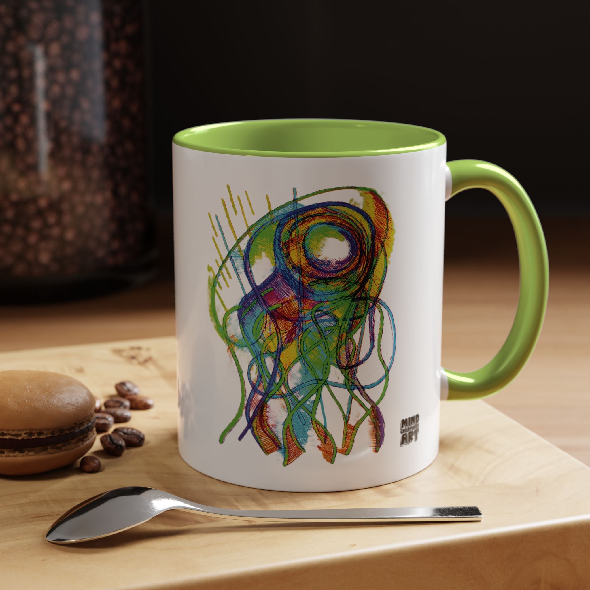 Jelly Jam Accent Coffee Mug (11oz, 15oz)