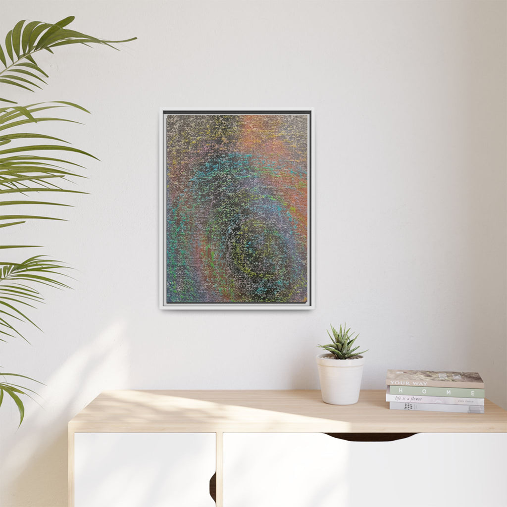 Iridescent Matte Canvas, Framed