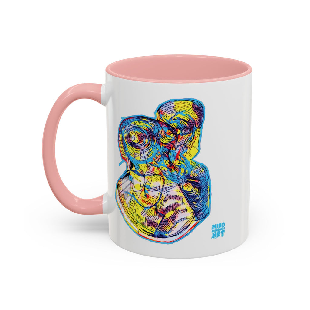 Curiosity (Neon) Accent Coffee Mug (11oz, 15oz)