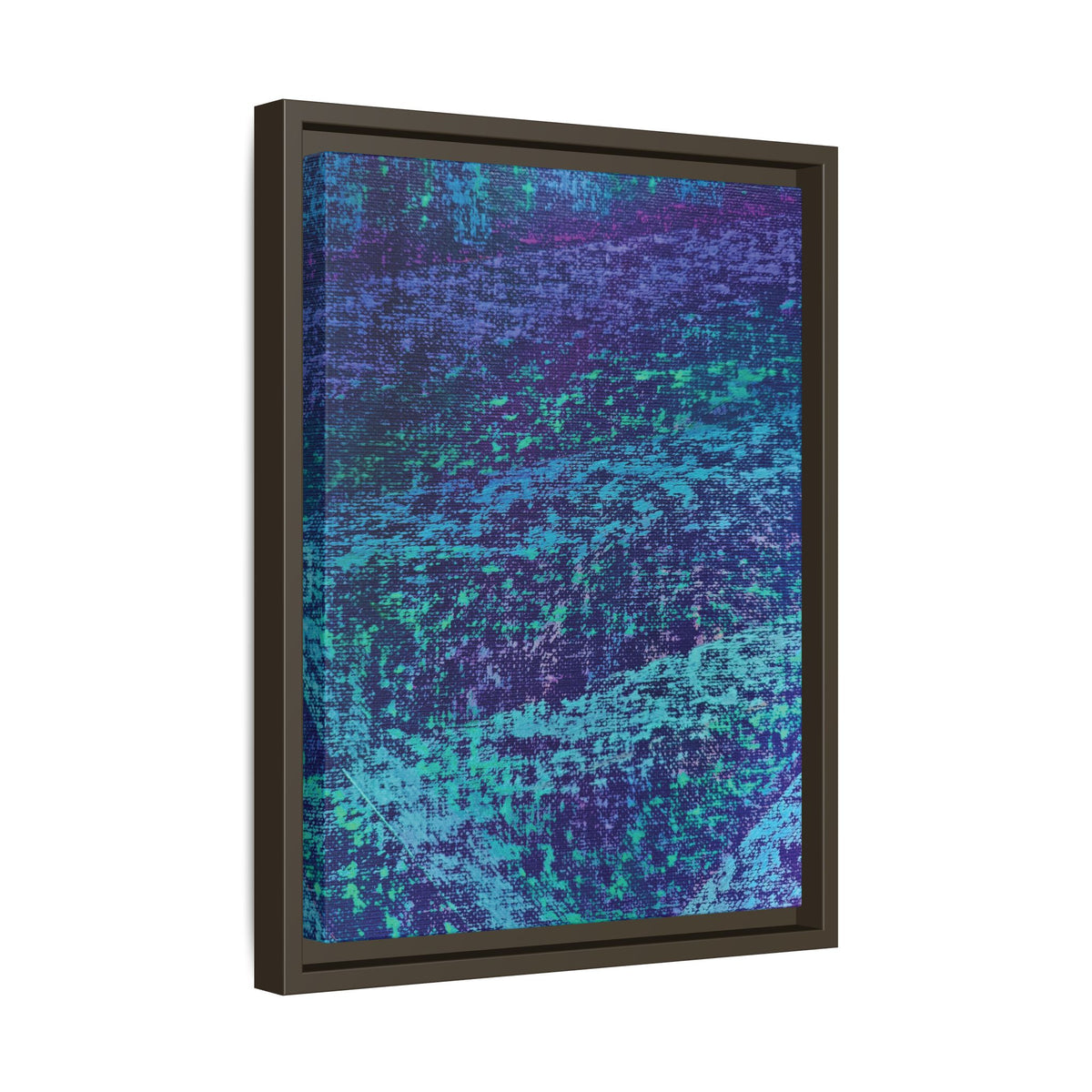Lagoon Matte Canvas, Framed