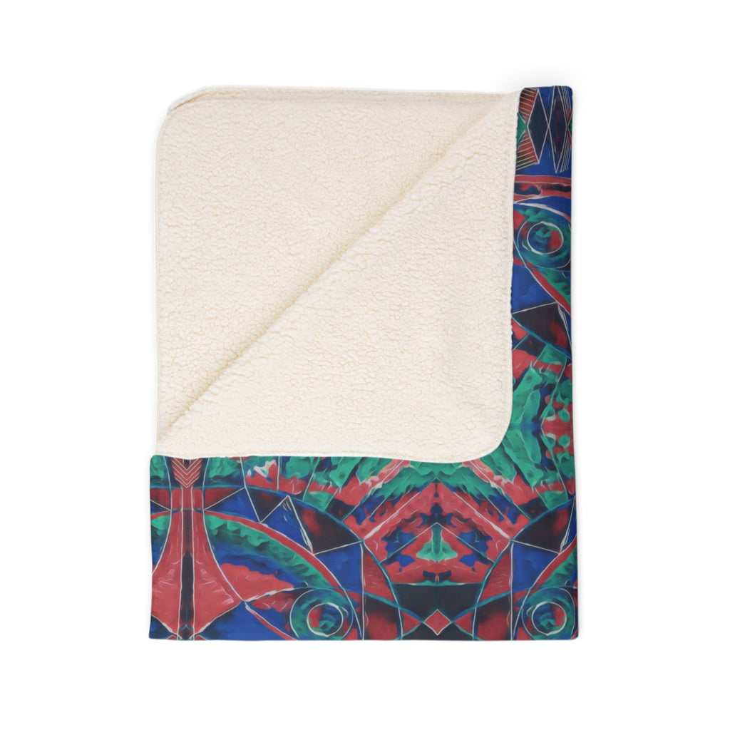 Soulshine (Mirror, V5) Fleece Sherpa Blanket