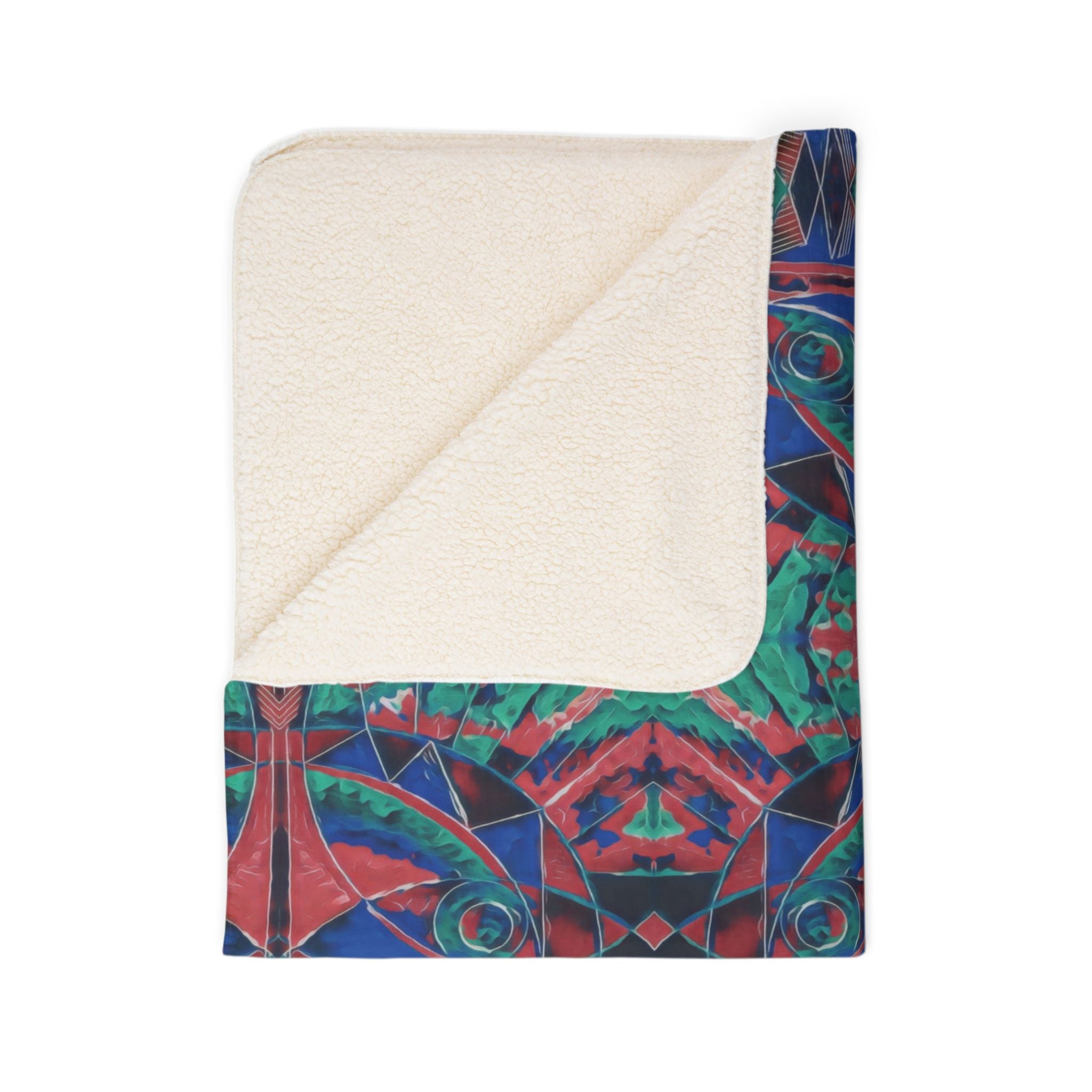 Soulshine (Mirror, V5) Fleece Sherpa Blanket