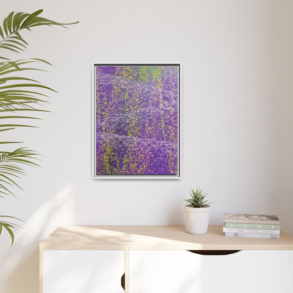 Hazy (V3) Matte Canvas, Framed