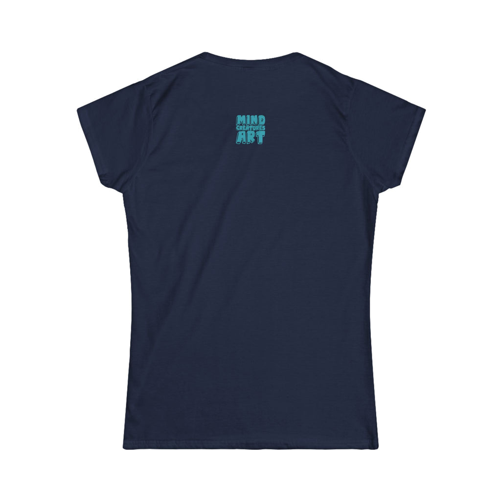 Cheshire (Pink & Teal) Women's Softstyle Tee