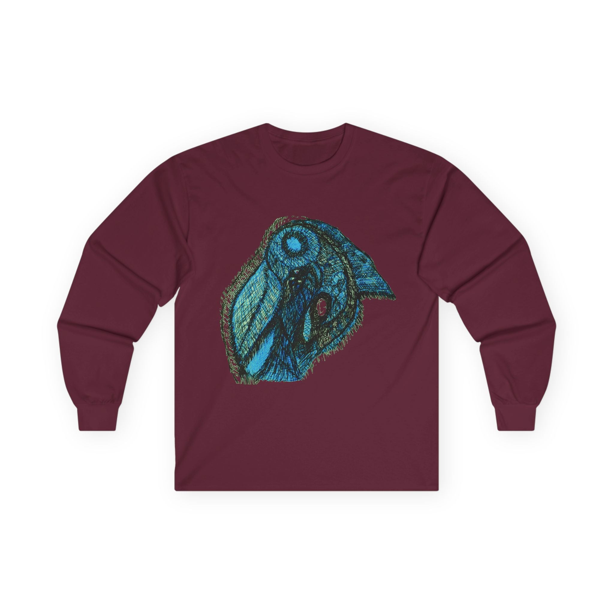 Who Are You? (Teal) Unisex Ultra Cotton Long Sleeve Tee