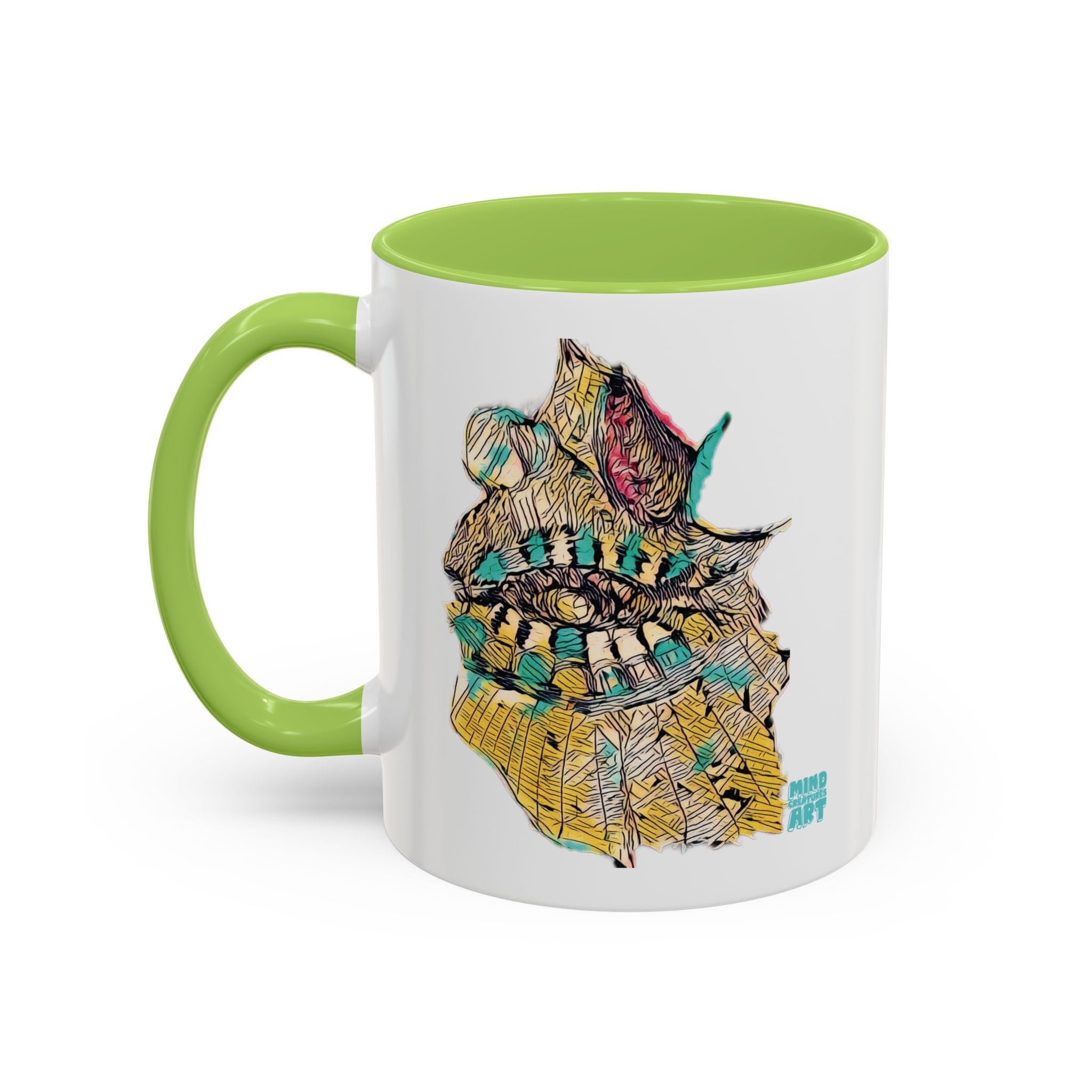 Hypnagogic (Gold) Accent Coffee Mug (11oz, 15oz)