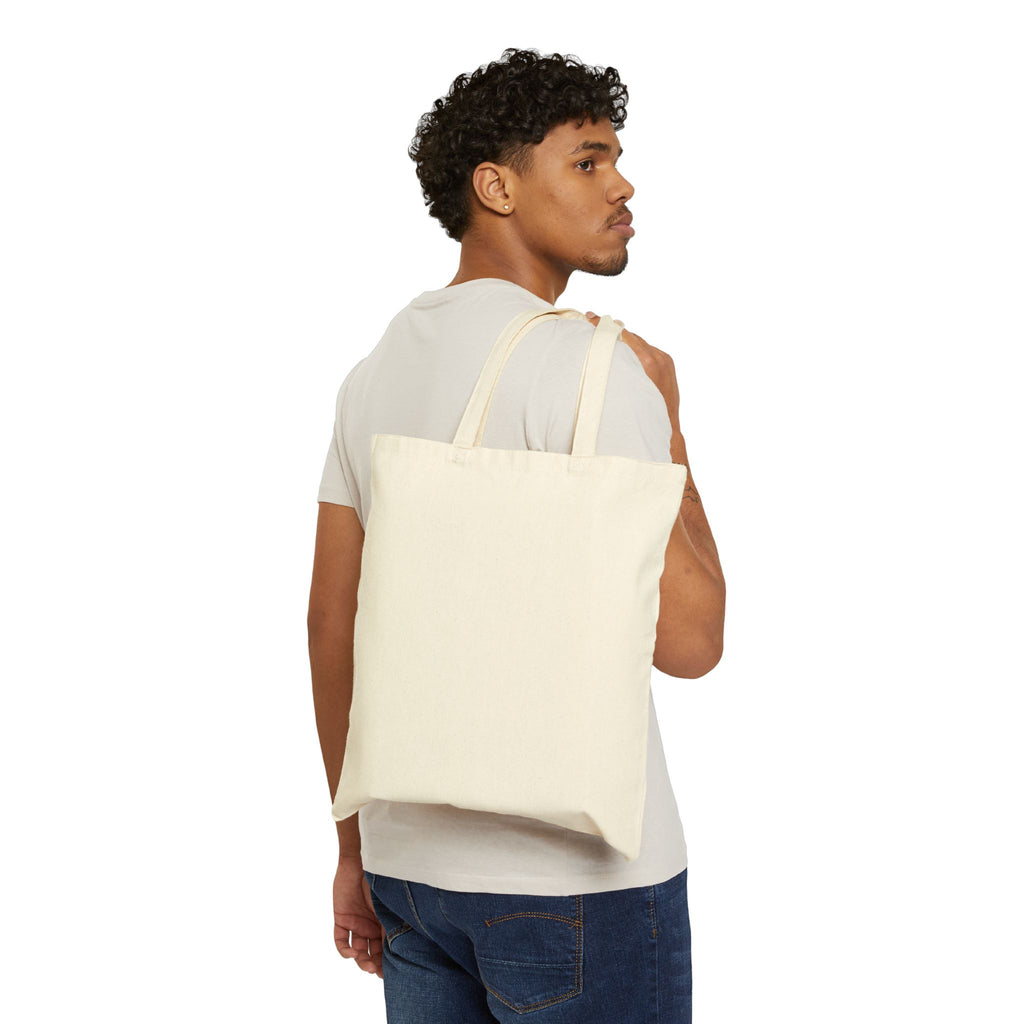 Exploration (Lime) Cotton Canvas Tote Bag