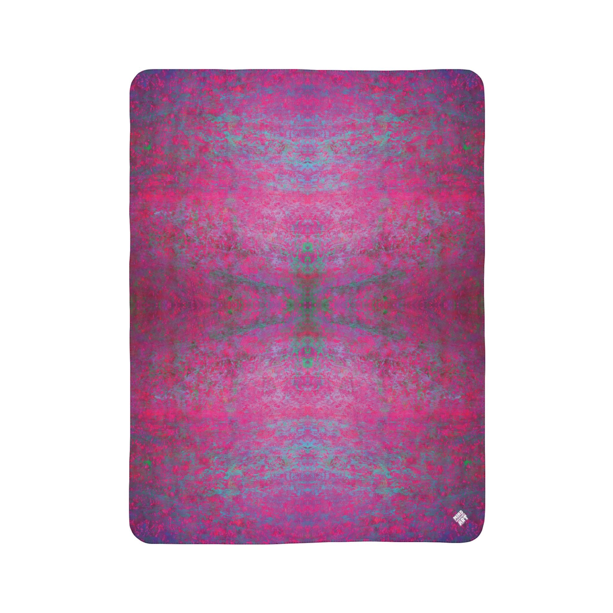 Hourglass (V6) Fleece Sherpa Blanket