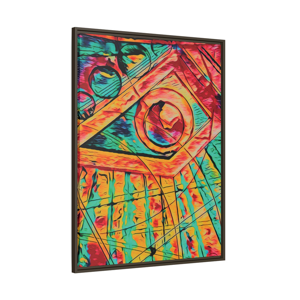 Love (Bright) Matte Canvas, Framed