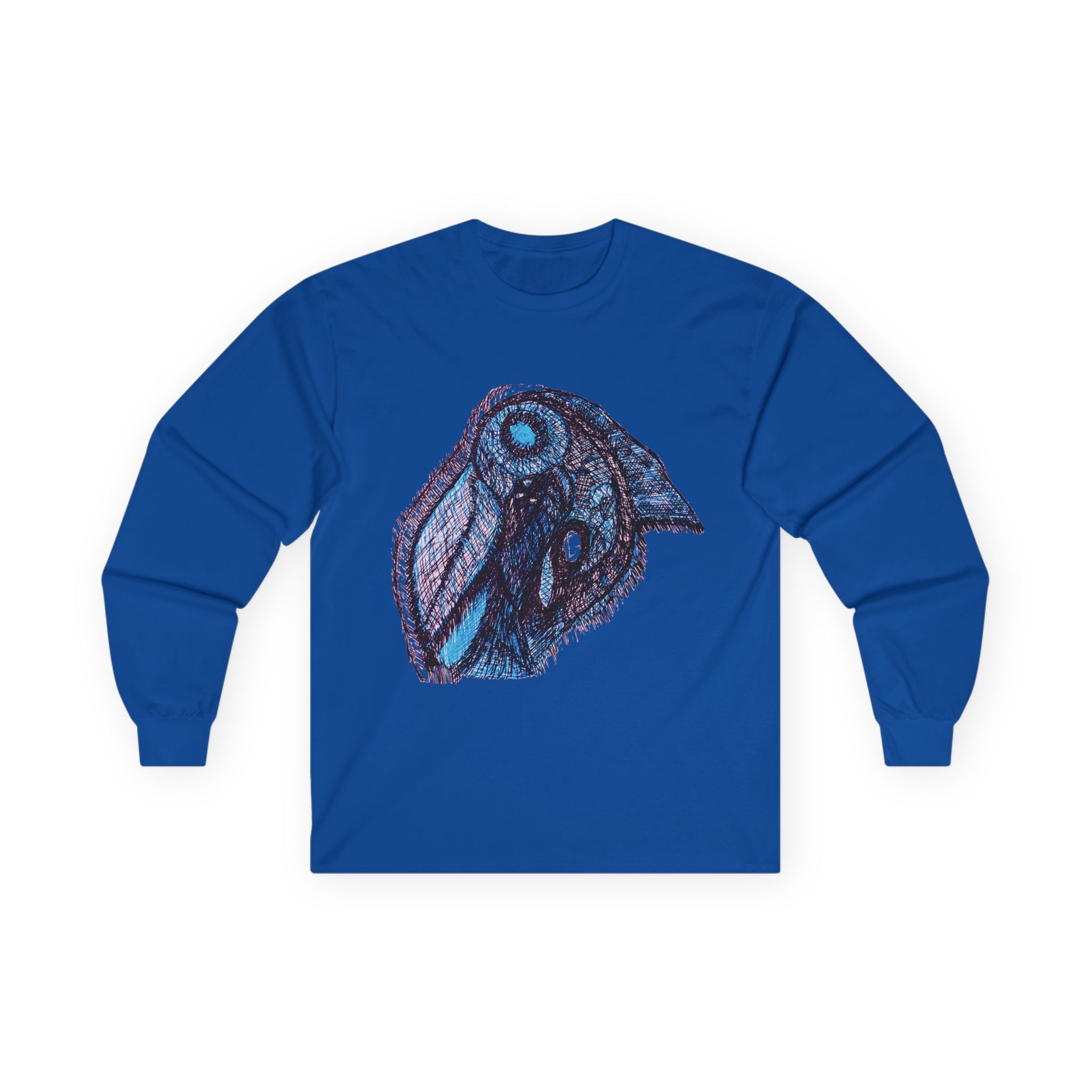 Who Are You? (Blue) Unisex Ultra Cotton Long Sleeve Tee