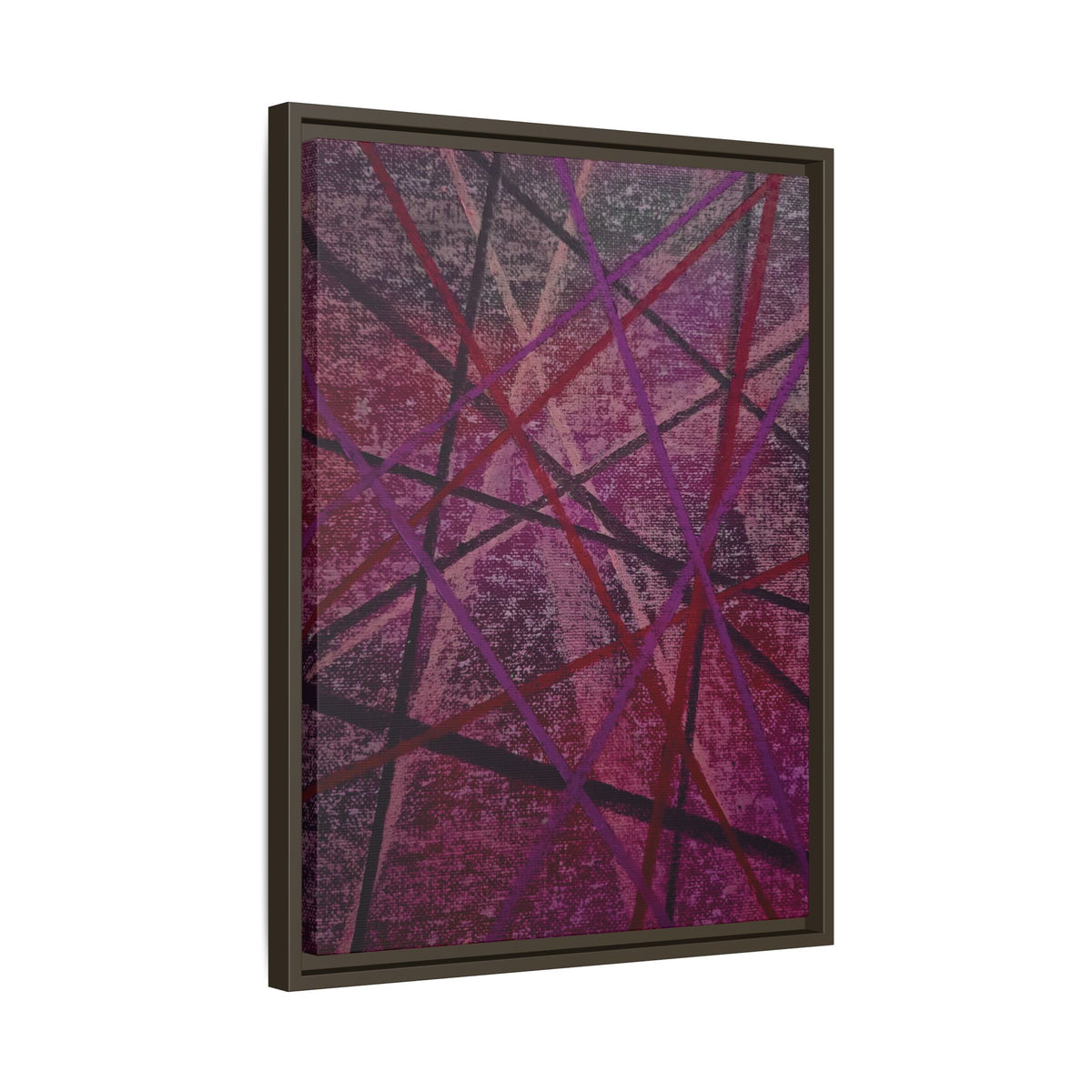 Knots Matte Canvas, Framed