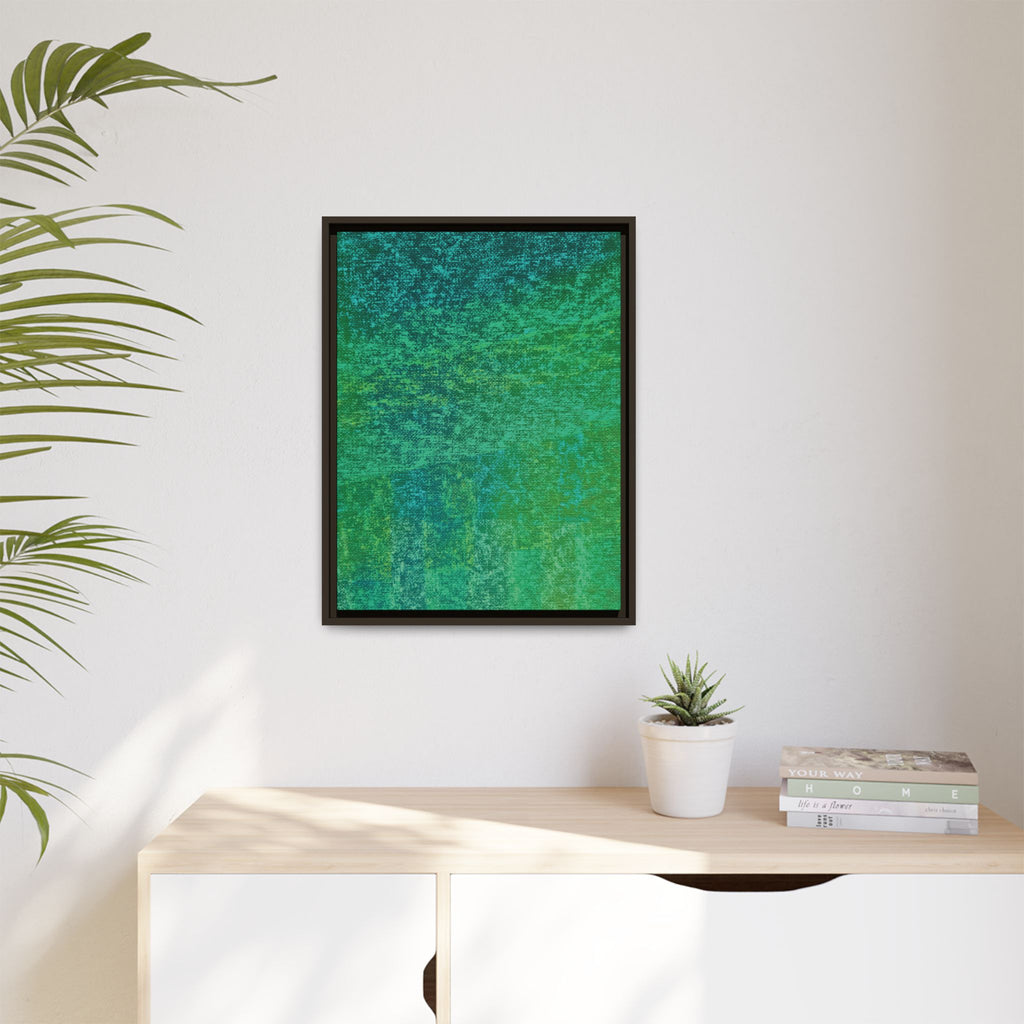 Oceanic (V3) Matte Canvas, Framed