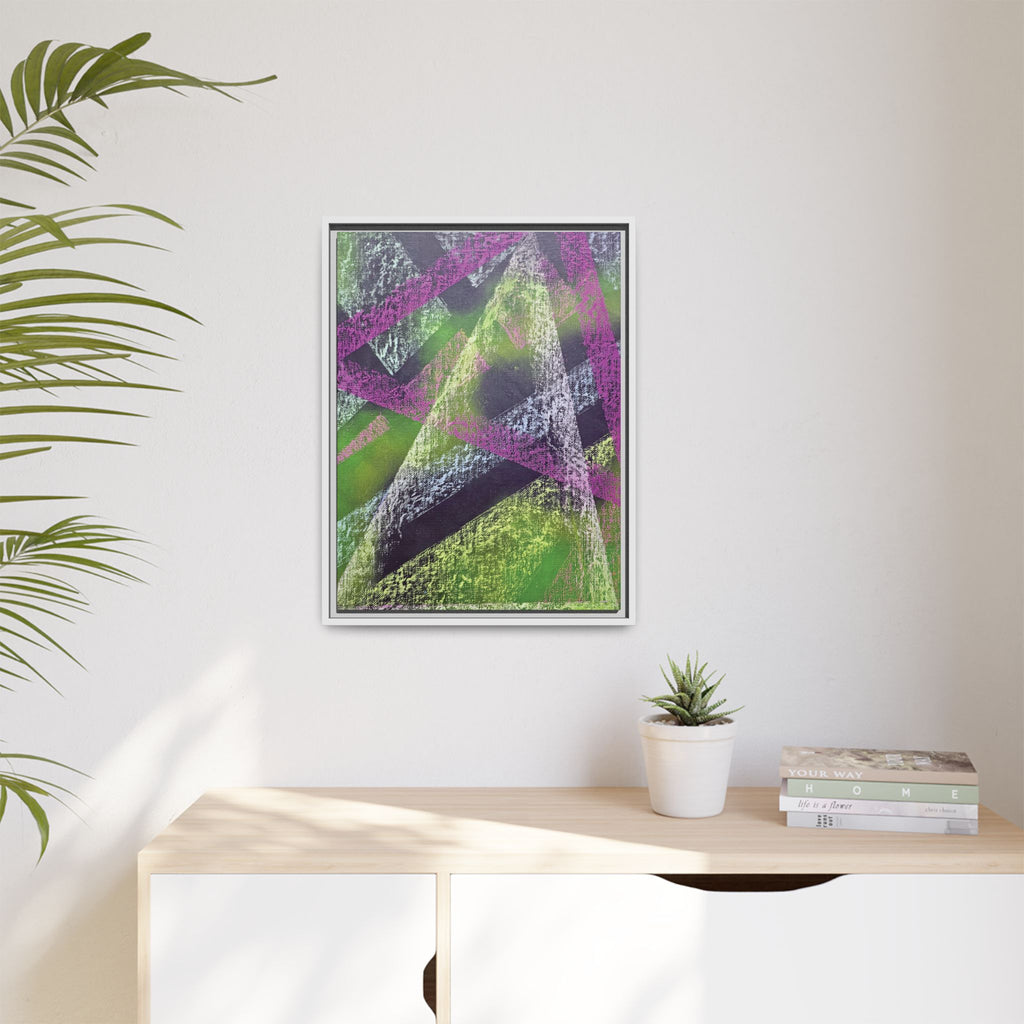 Believe (V4) Matte Canvas, Framed