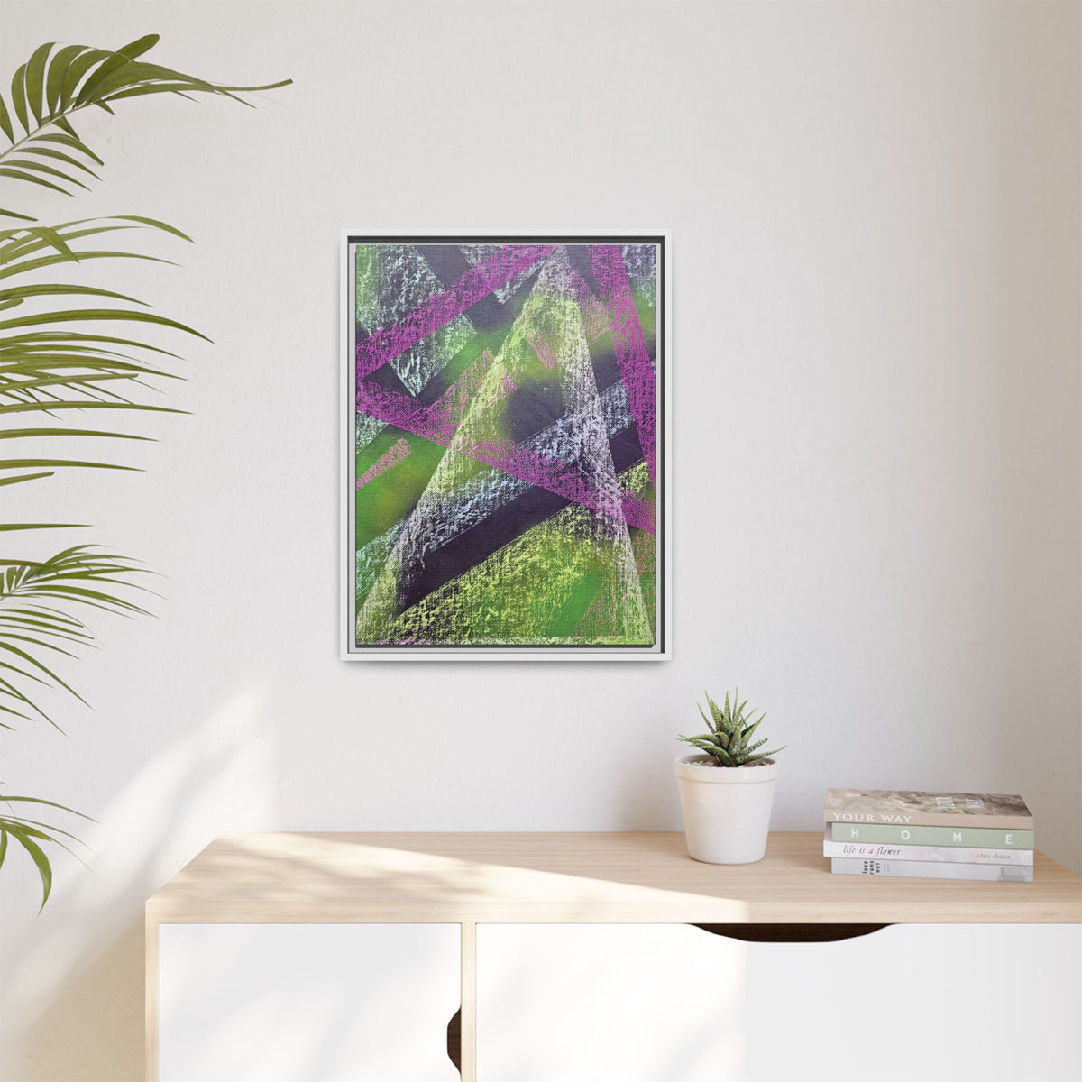 Believe (V4) Matte Canvas, Framed