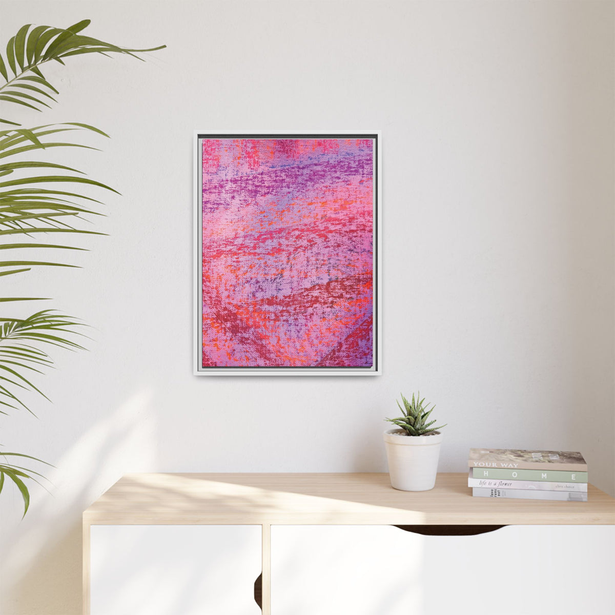 Lagoon (V4) Matte Canvas, Framed
