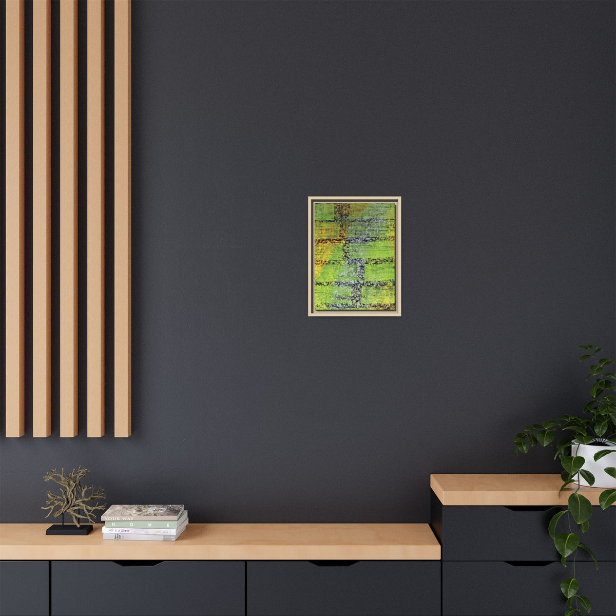 Experiment Matte Canvas, Framed