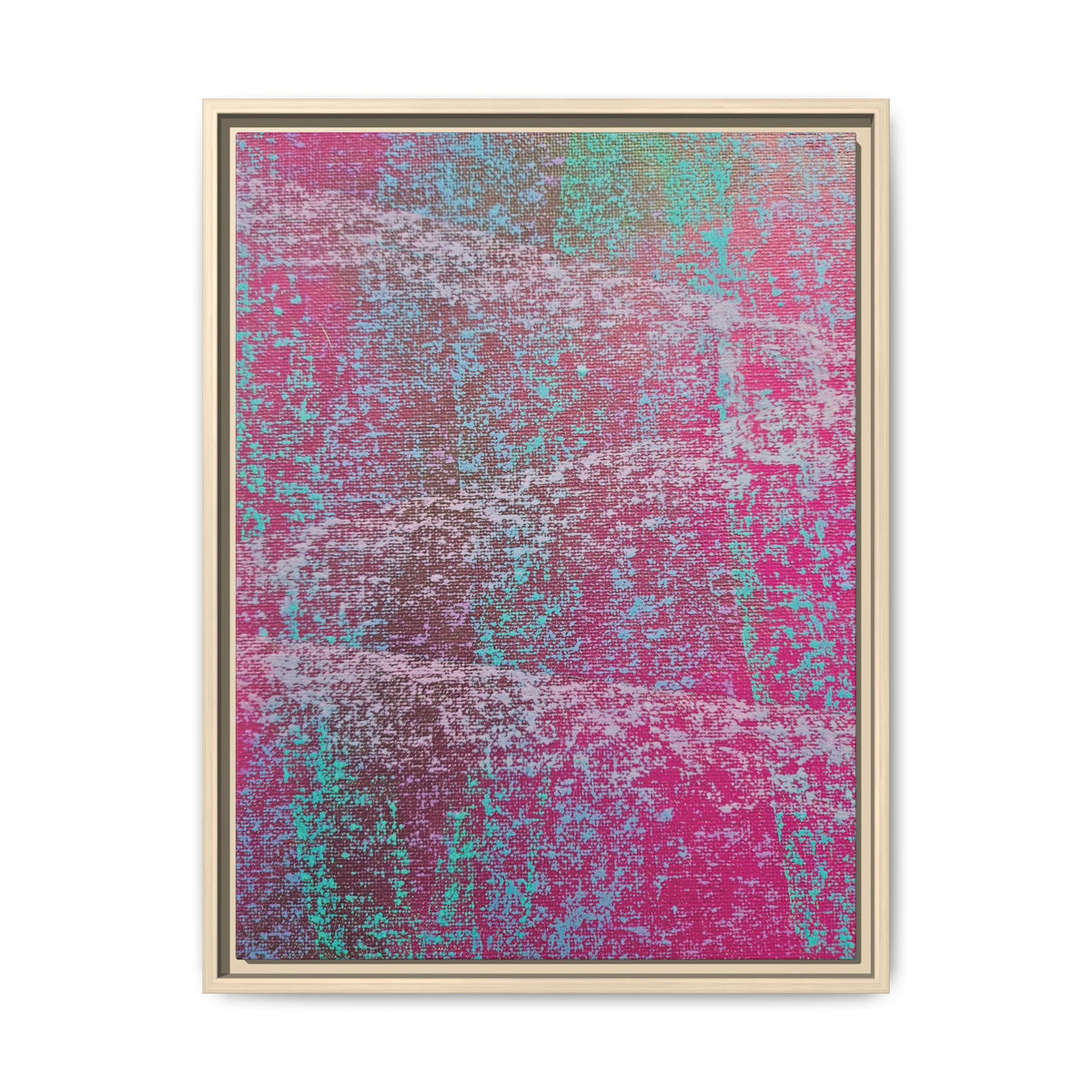 Hazy (V2) Matte Canvas, Framed