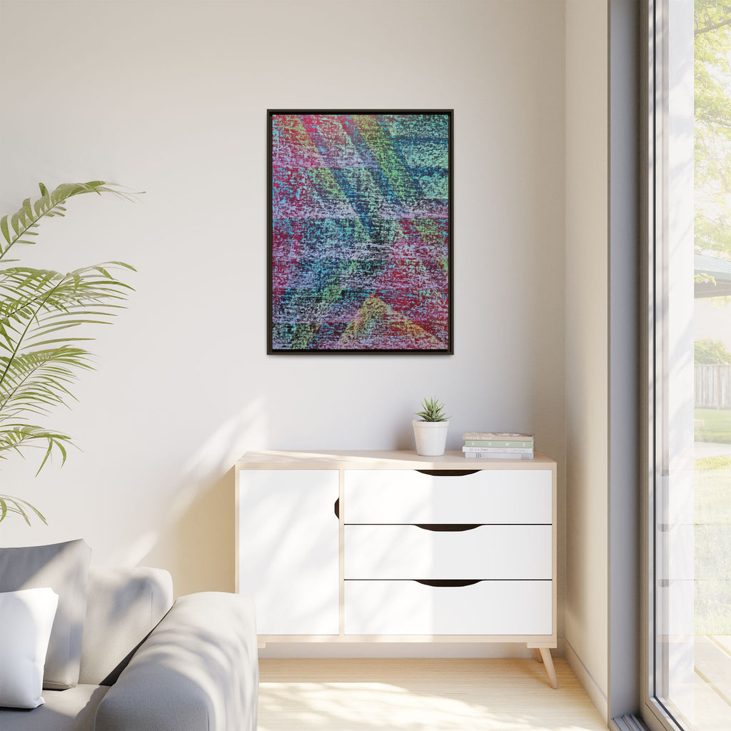 Elocution Matte Canvas, Framed