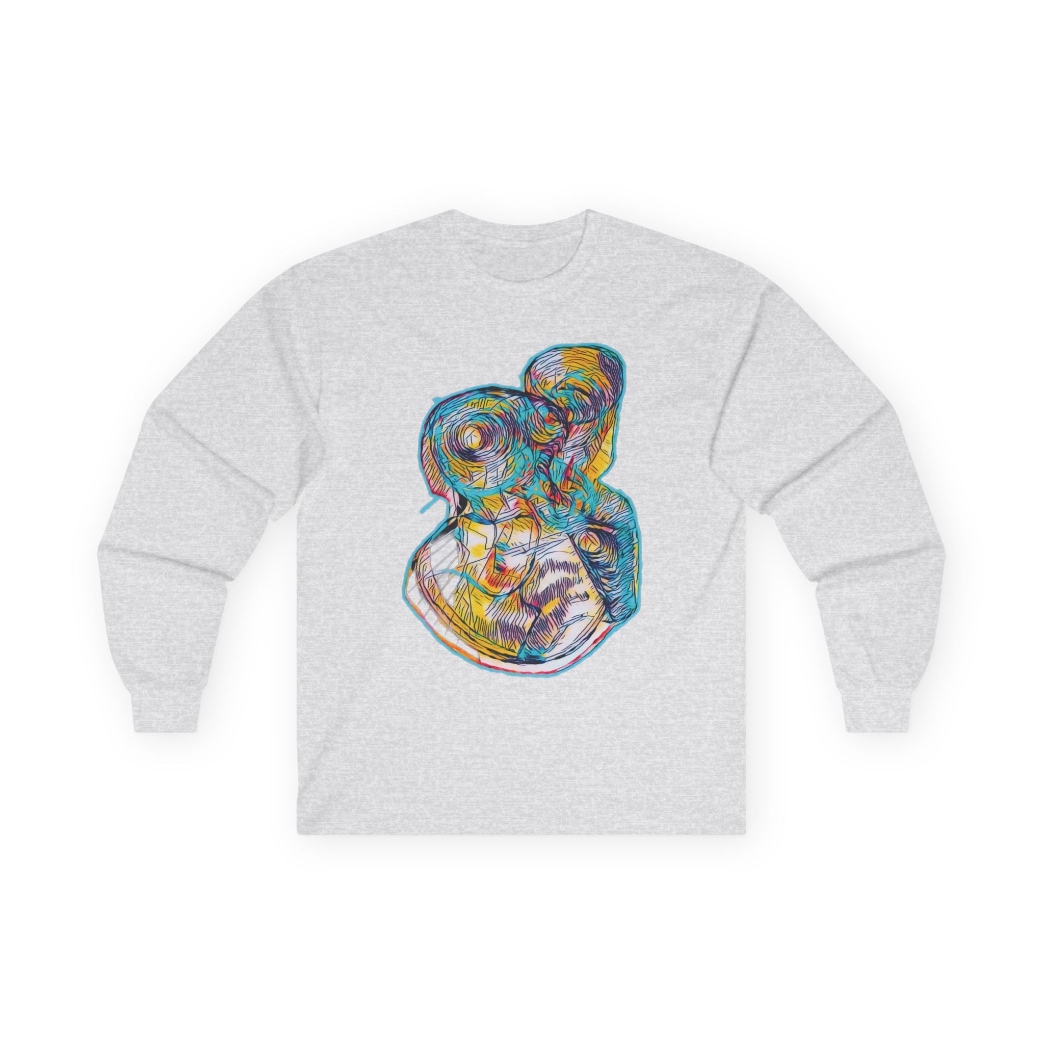 Curiosity (Aqua) Unisex Ultra Cotton Long Sleeve Tee