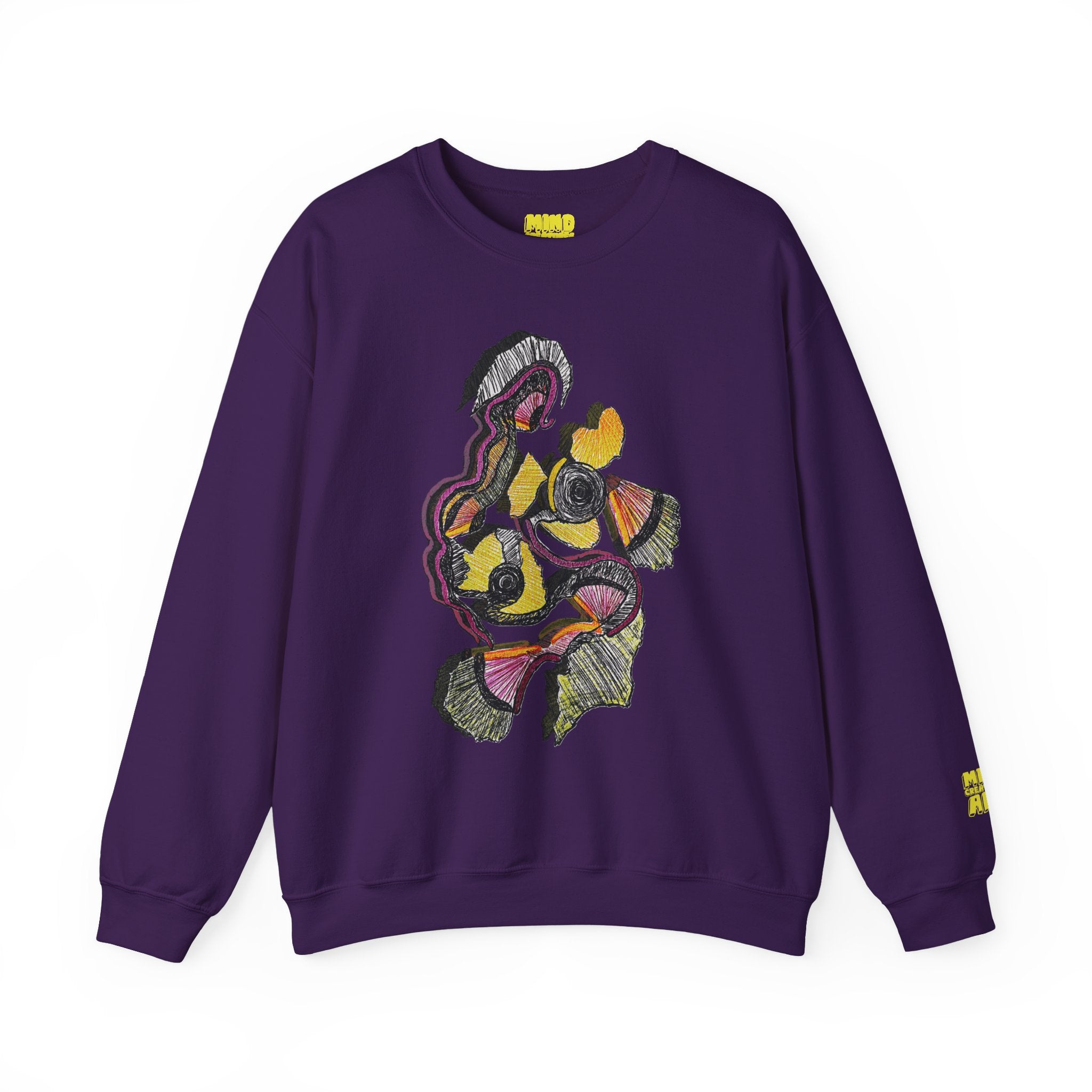 Crimson Teacher Unisex Heavy Blend™ Crewneck Sweatshirt