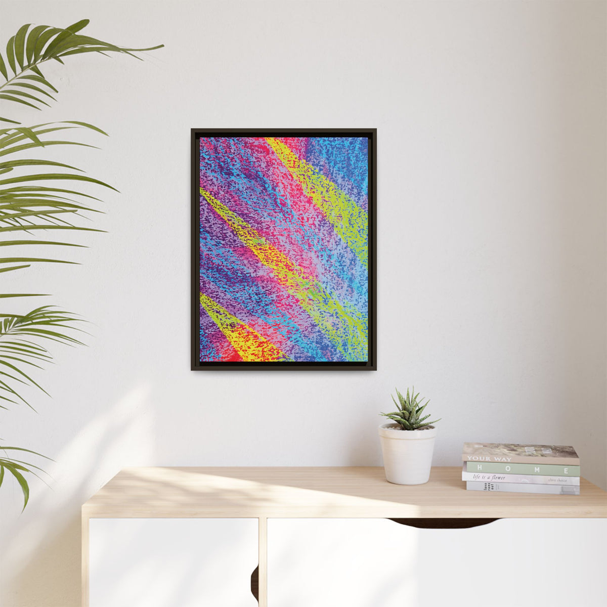 Spear Matte Canvas, Framed