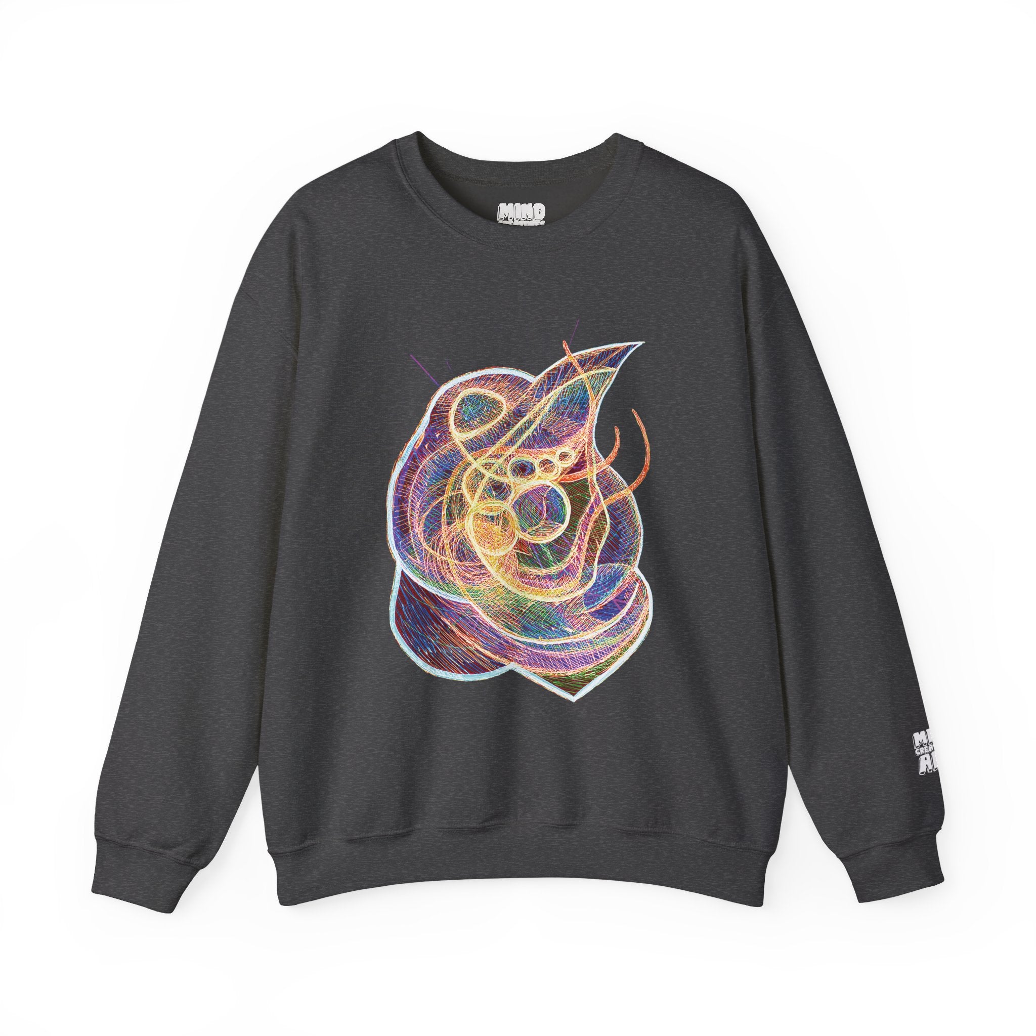 Renewal (Electric Yellow & Purple) Unisex Heavy Blend™ Crewneck Sweatshirt