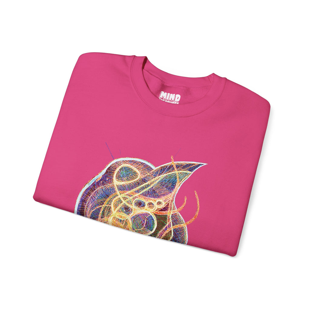Renewal (Electric Yellow & Purple) Unisex Heavy Blend™ Crewneck Sweatshirt