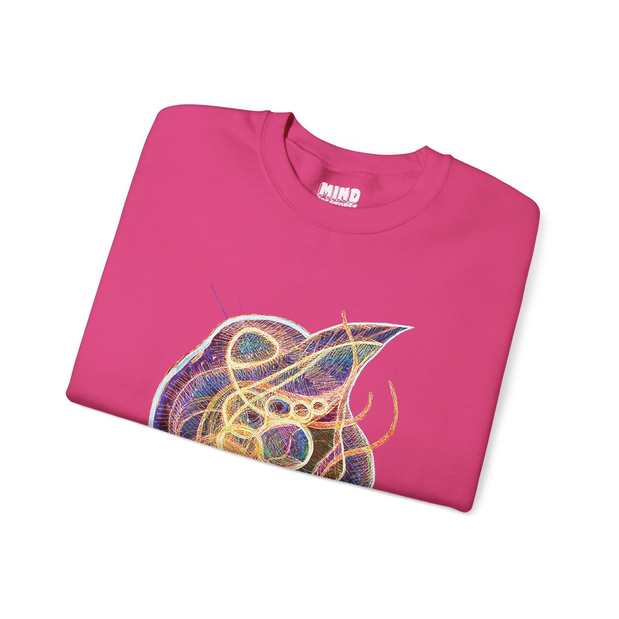 Renewal (Electric Yellow & Purple) Unisex Heavy Blend™ Crewneck Sweatshirt