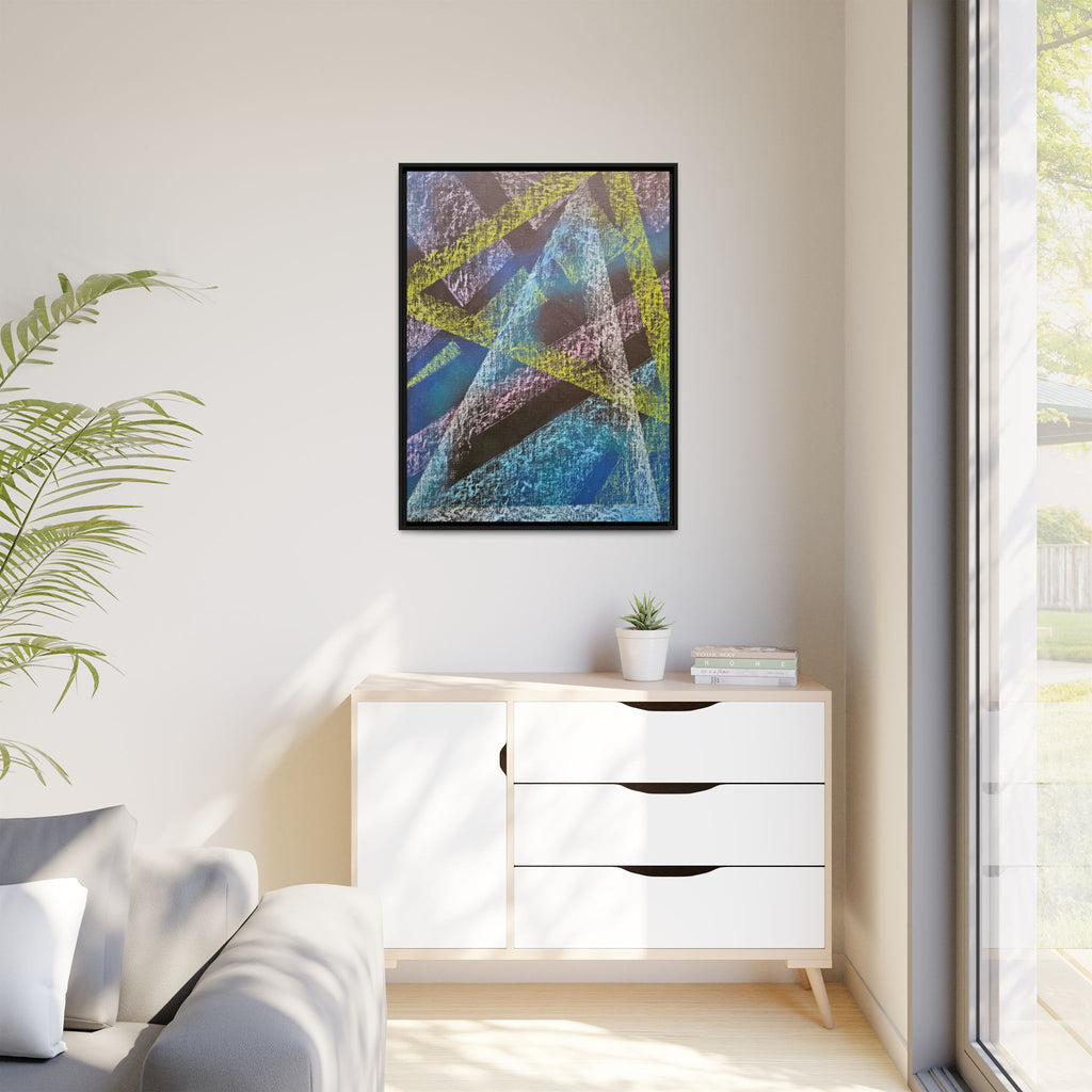 Believe (V2) Matte Canvas, Framed