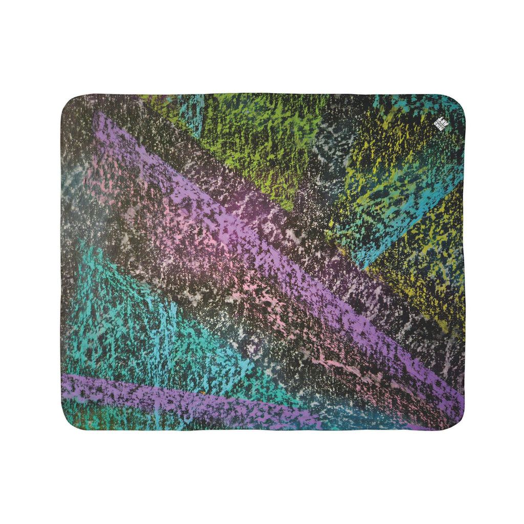 Code Fleece Sherpa Blanket