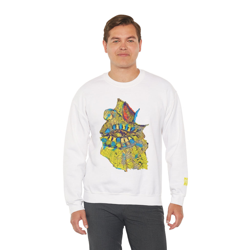 Hypnagogic (Neon) Unisex Heavy Blend™ Crewneck Sweatshirt